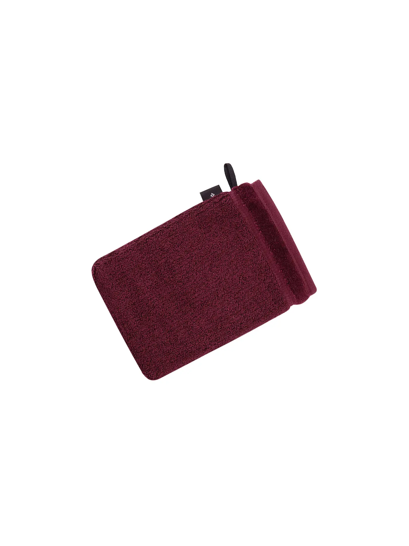 VOSSEN | Waschhandschuh Pure 16x22cm Red Rock | beere